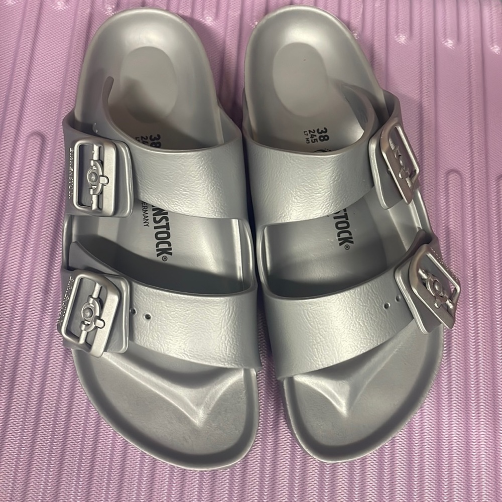 Birkenstock Sandals - Silver